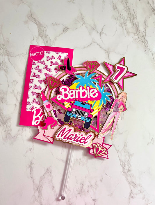 Barbie Cake Topper Shaker