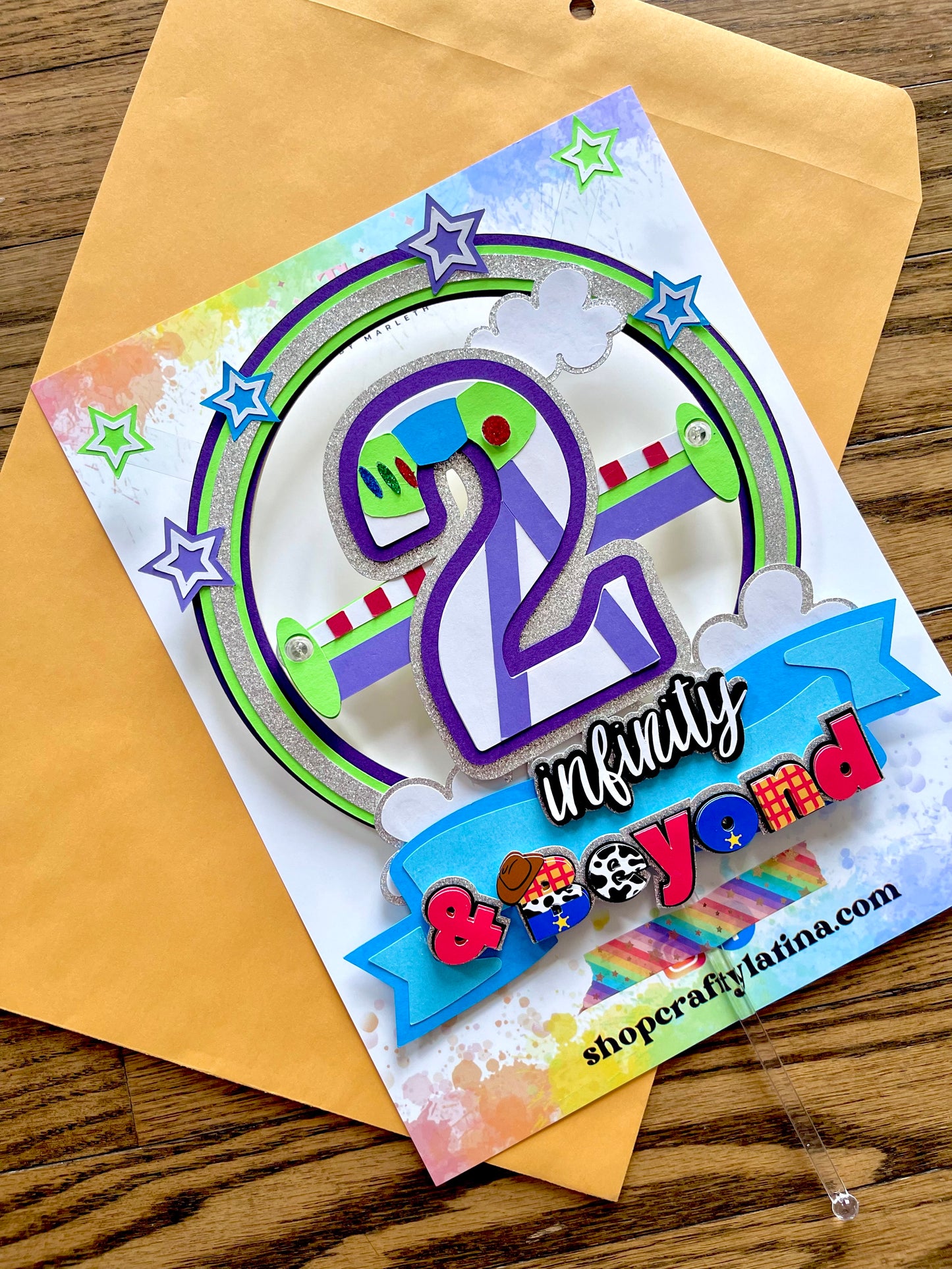 Buzz Lightyear Cake Topper