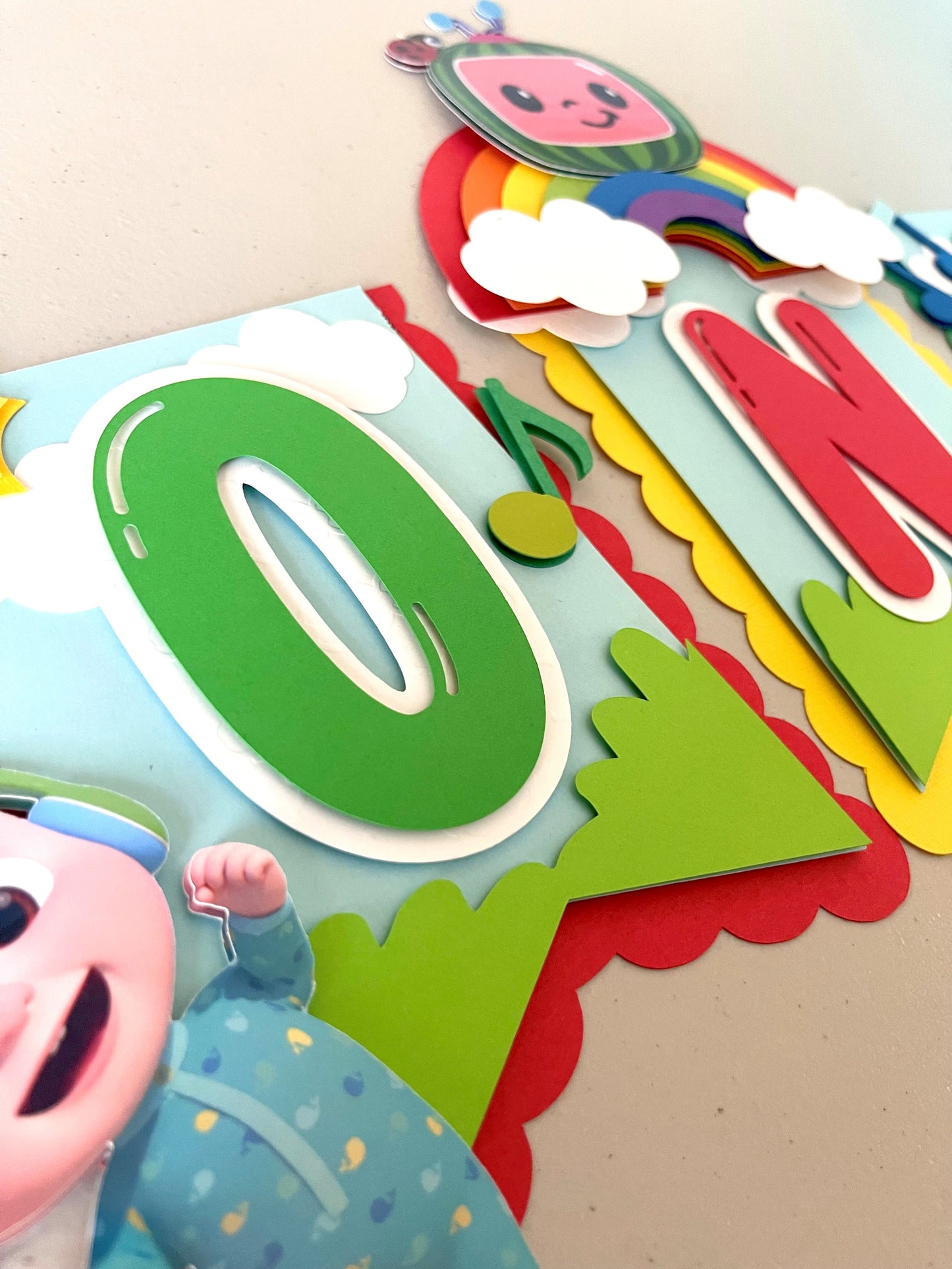 Cocomelon High Chair Banner