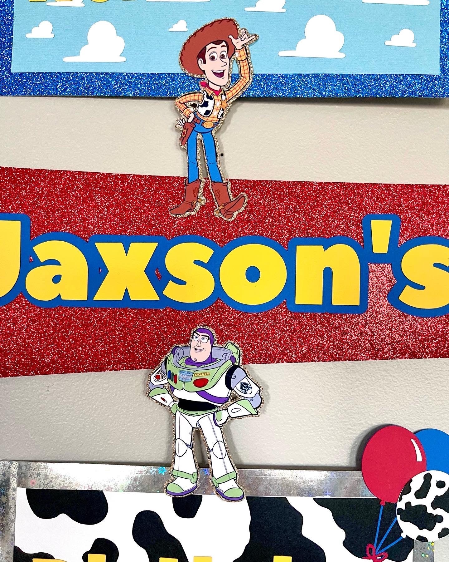 Toy Story Welcome Birthday Banner