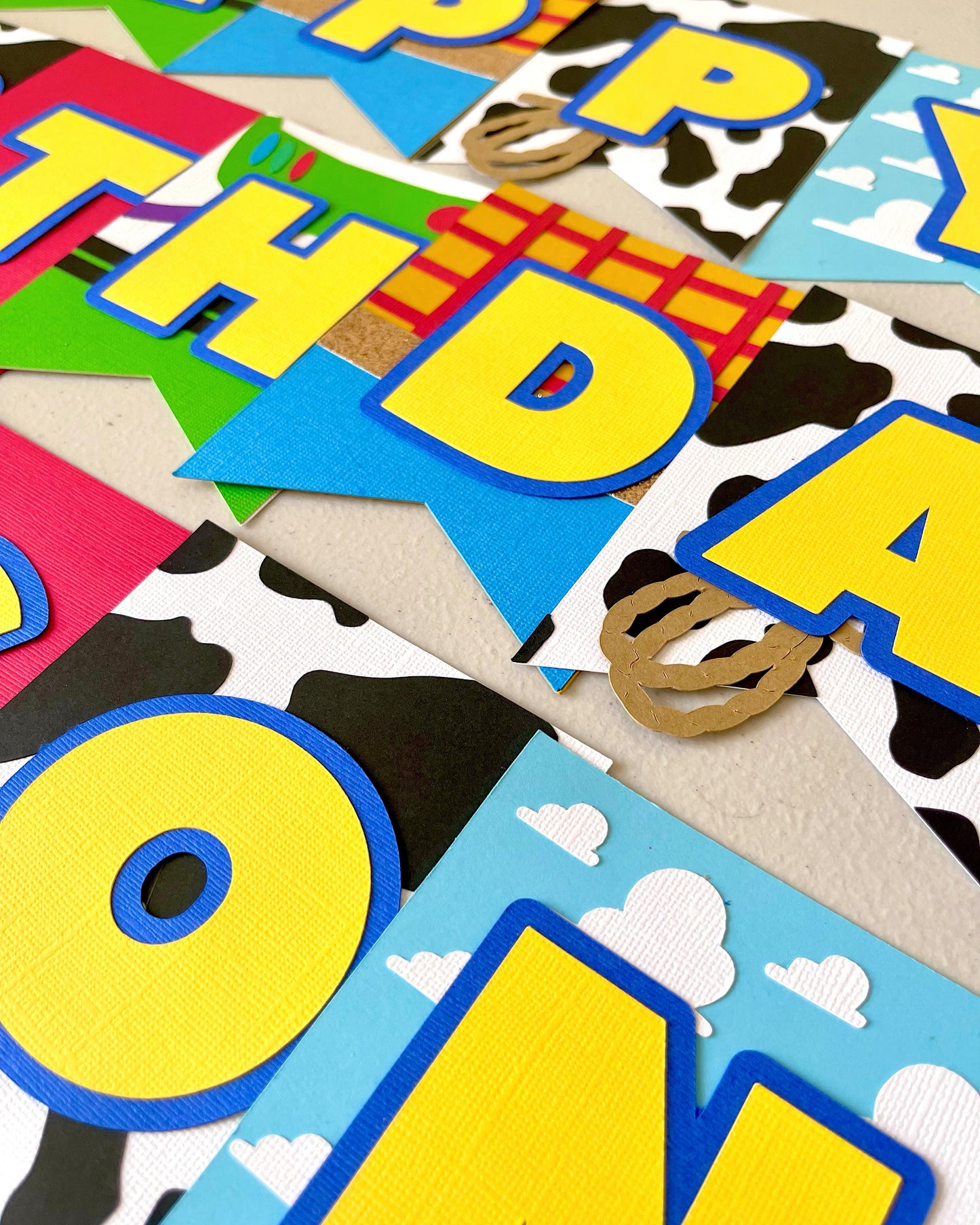 Toy Story Birthday Banner