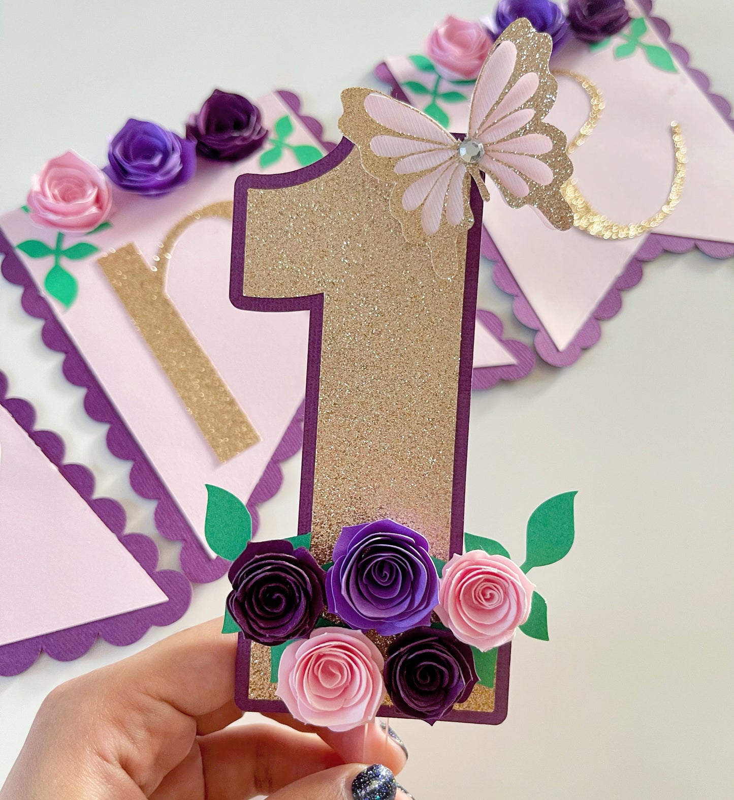 Butterfly 1st Birthday Theme