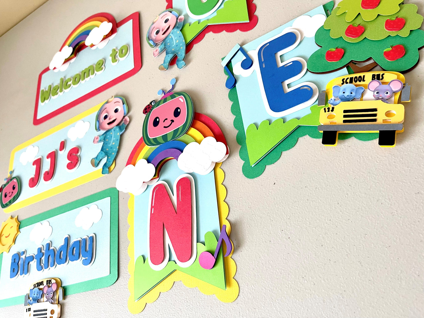 Cocomelon High Chair Banner