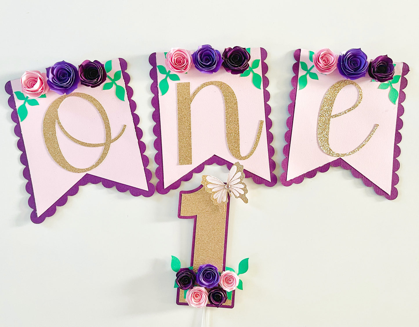 Butterfly 1st Birthday Theme