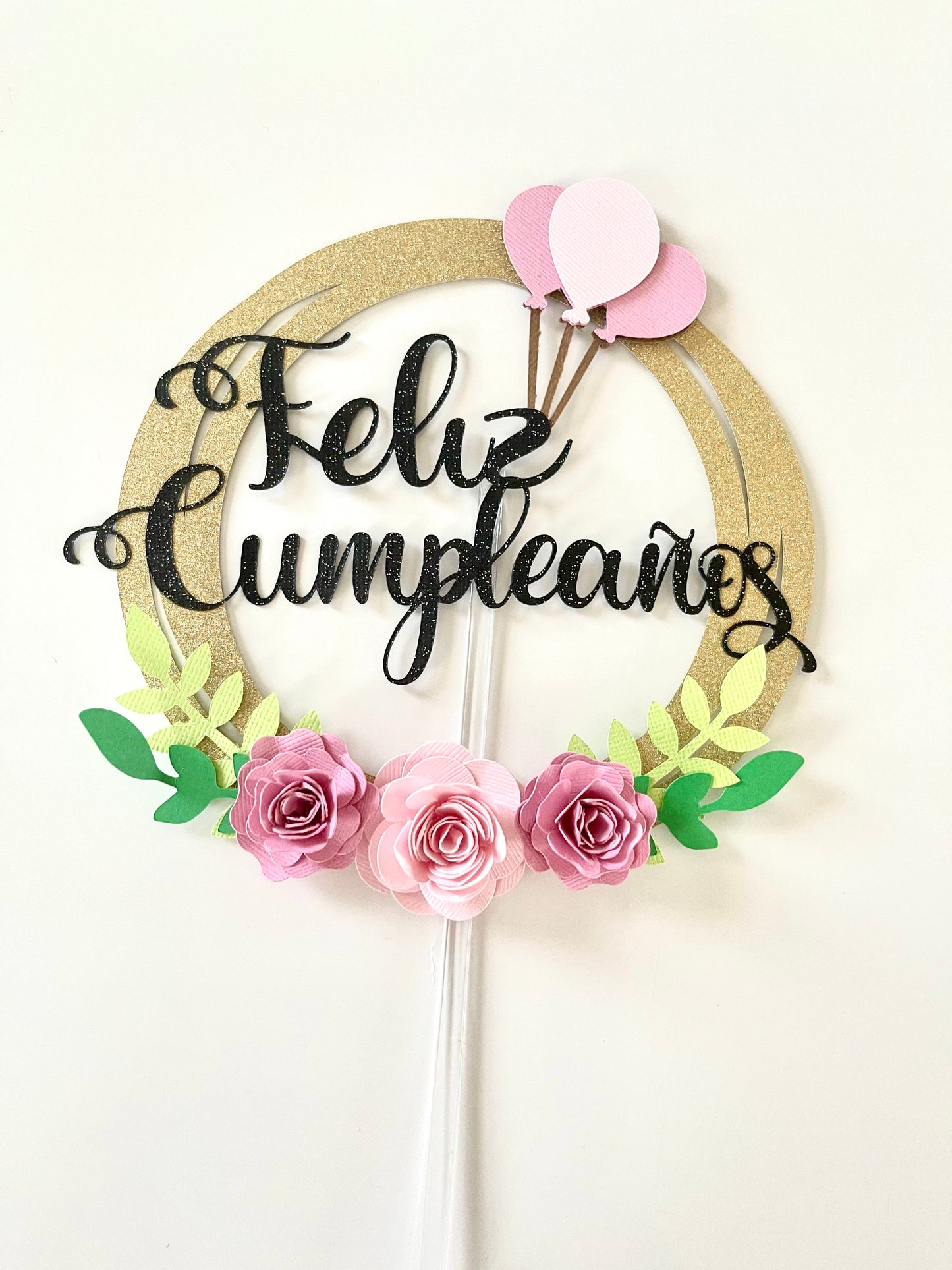 Feliz Cumpleanos Cake Topper