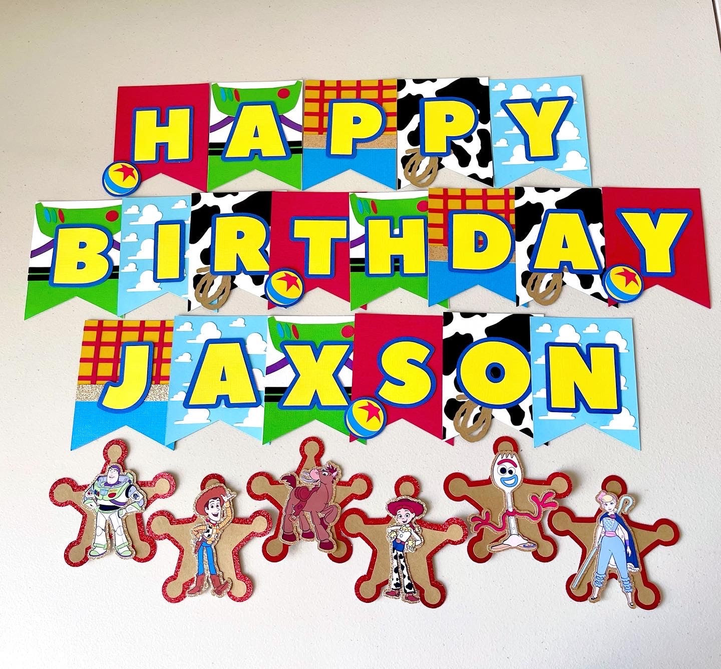 Toy Story Birthday Banner