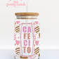 Cafecito 16oz Glass Cup