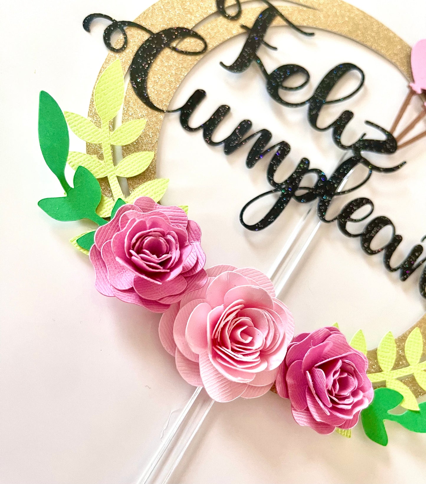 Feliz Cumpleanos Cake Topper